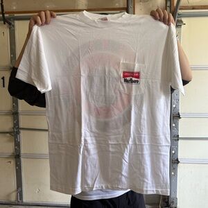 Vintage Marlboro White Pocket Tee